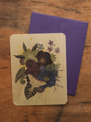 Wood Greeting Card, ST231