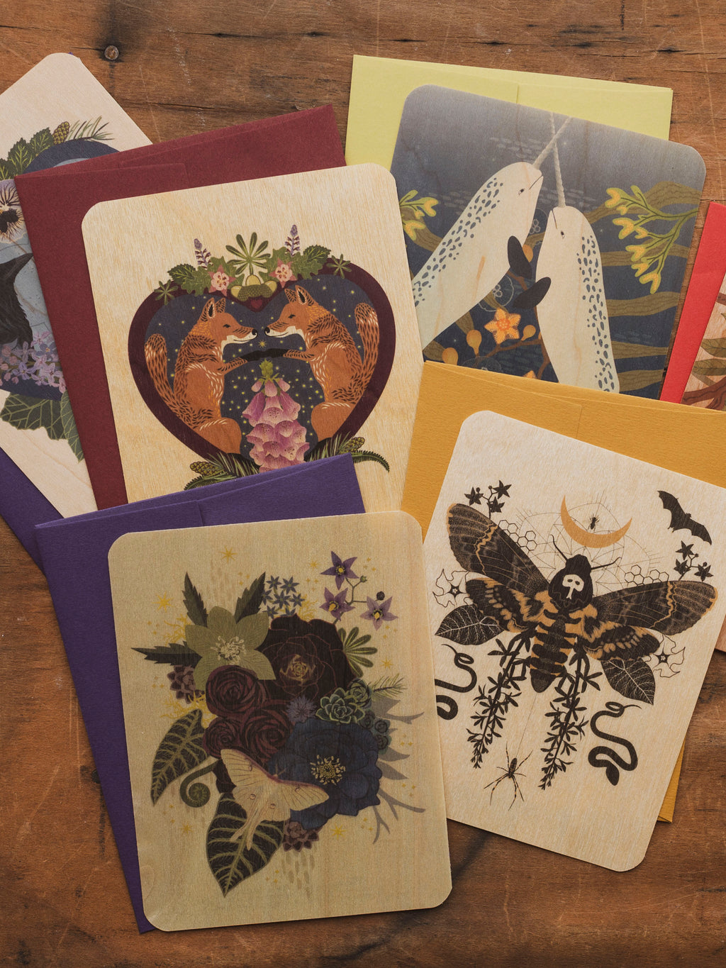 Wood Greeting Card, ST231