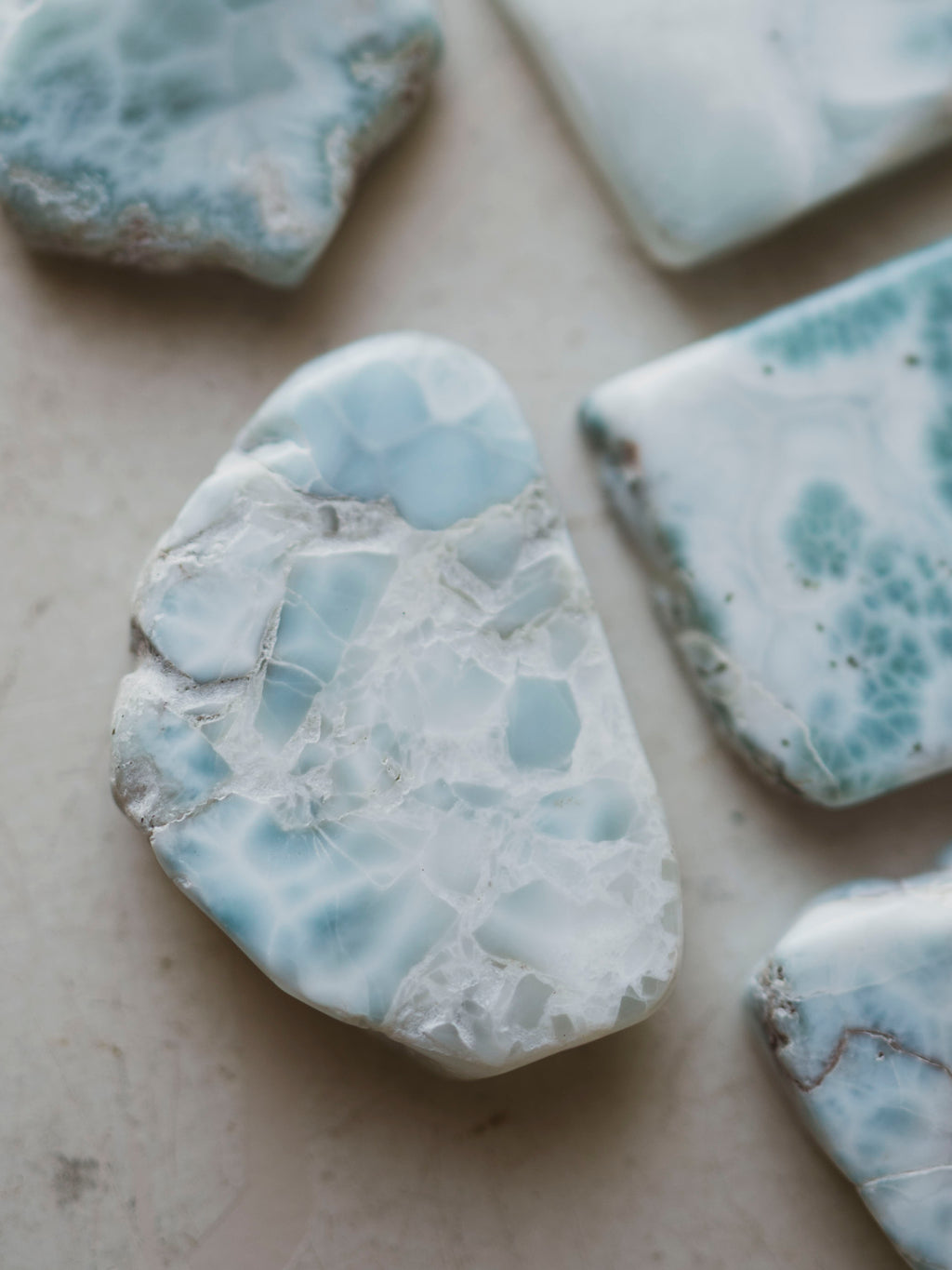 Polished Larimar Slab, RM1140