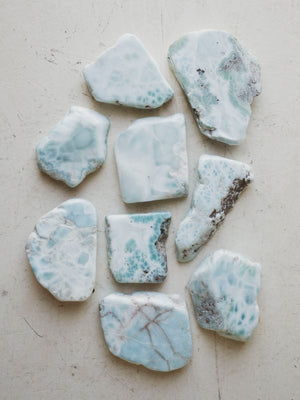 Polished Larimar Slab, RM1140