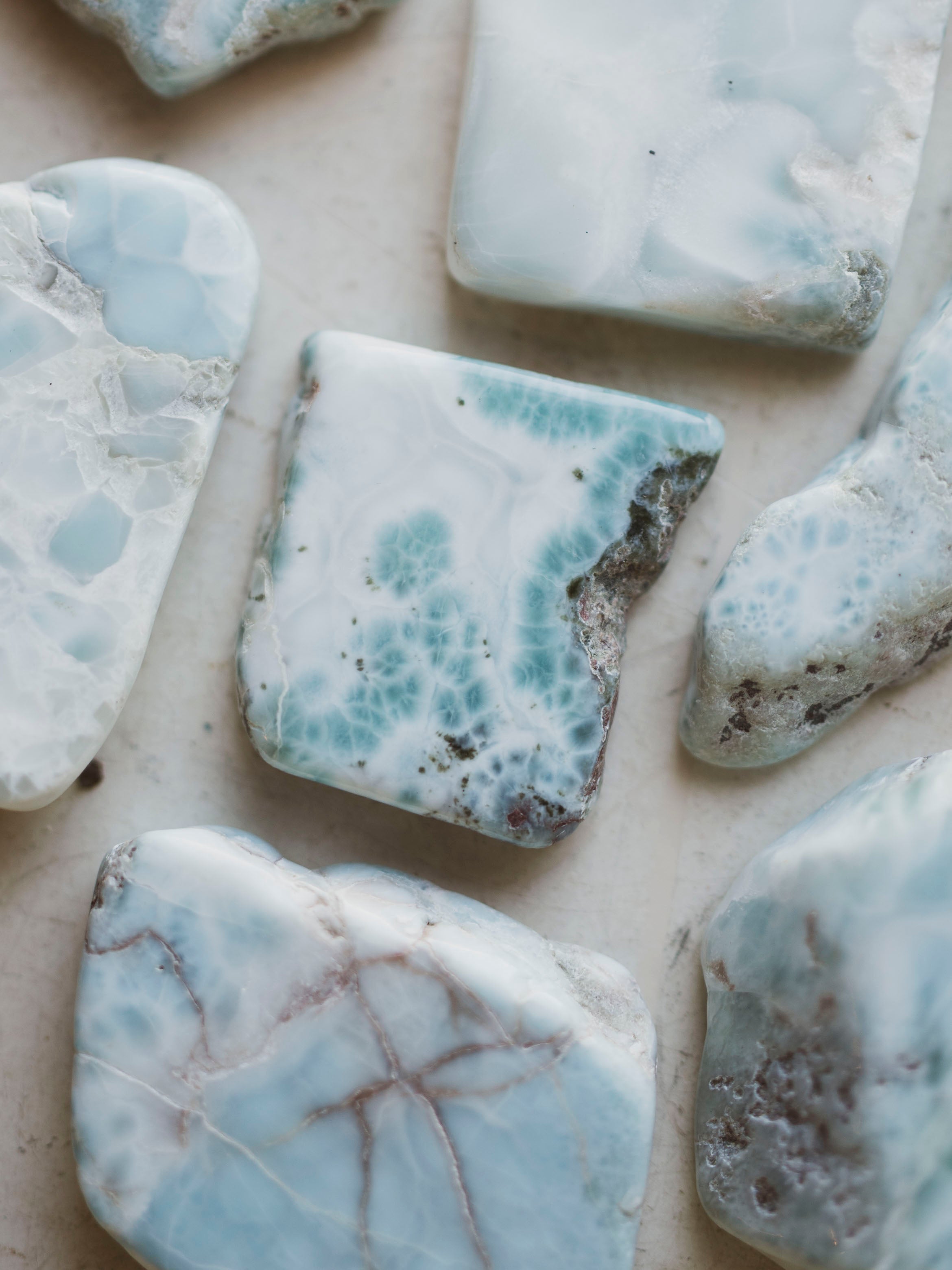 Polished Larimar Slab, RM1140
