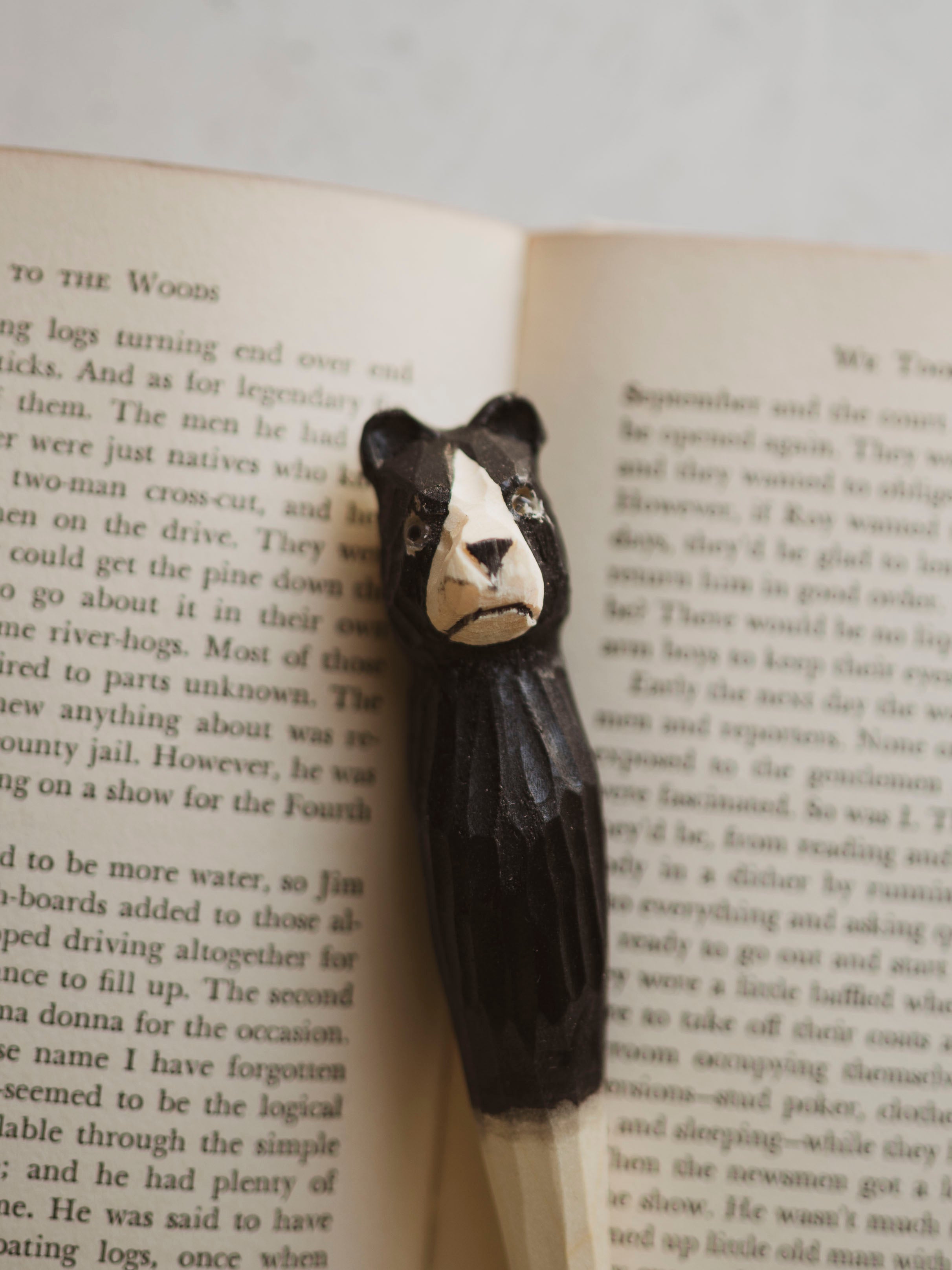 Carved Wooden Animal Pen, ST01