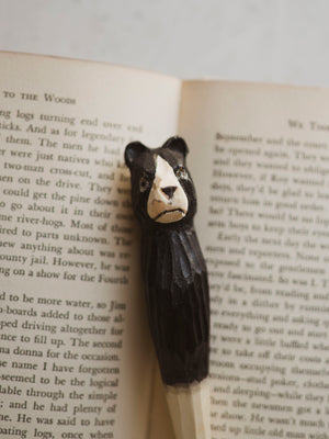Carved Wooden Animal Pen, ST01