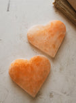 Orange Selenite Heart Disc, RM1219