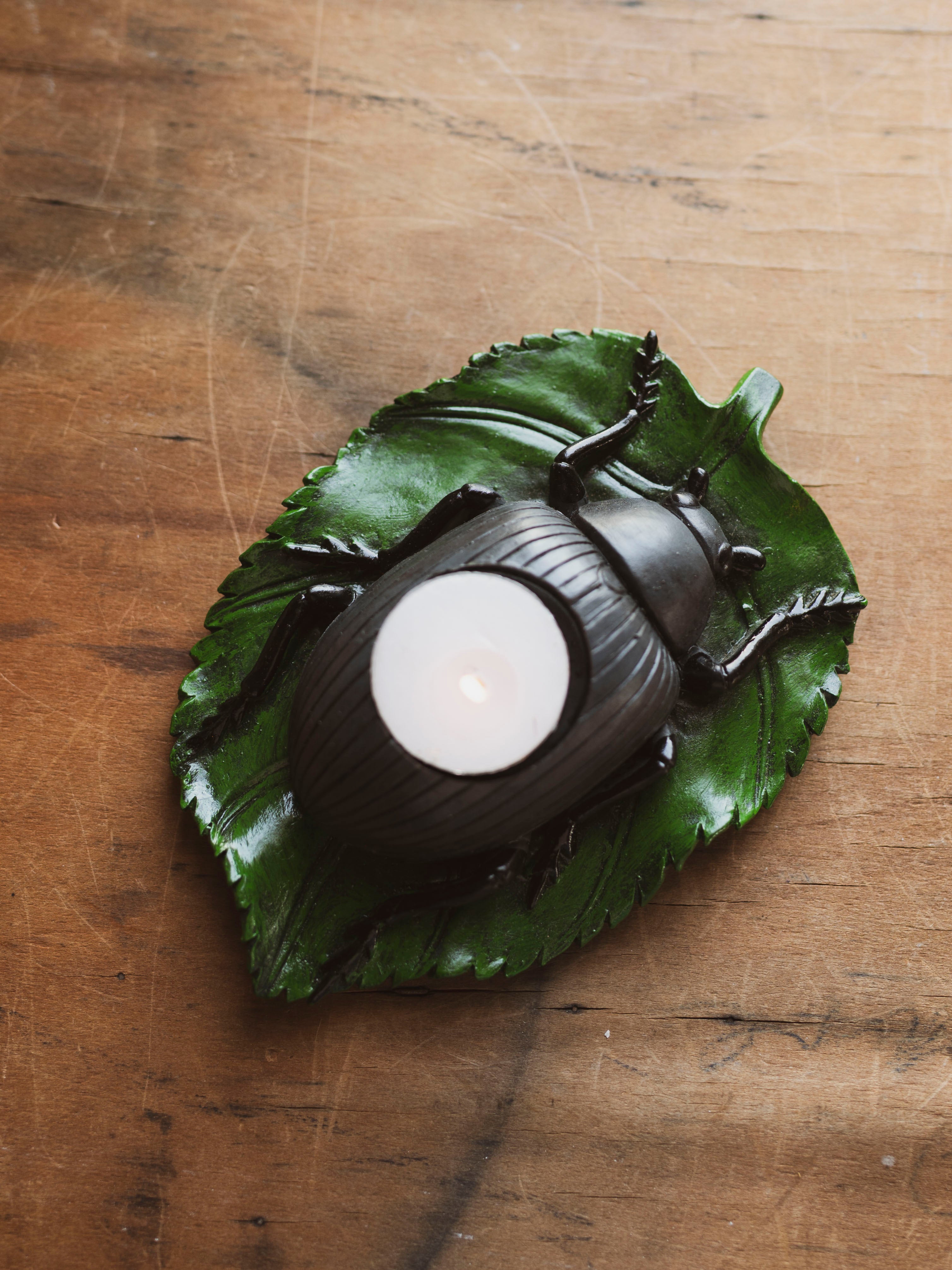 Beetle Tealight Candle Holder, HD1351