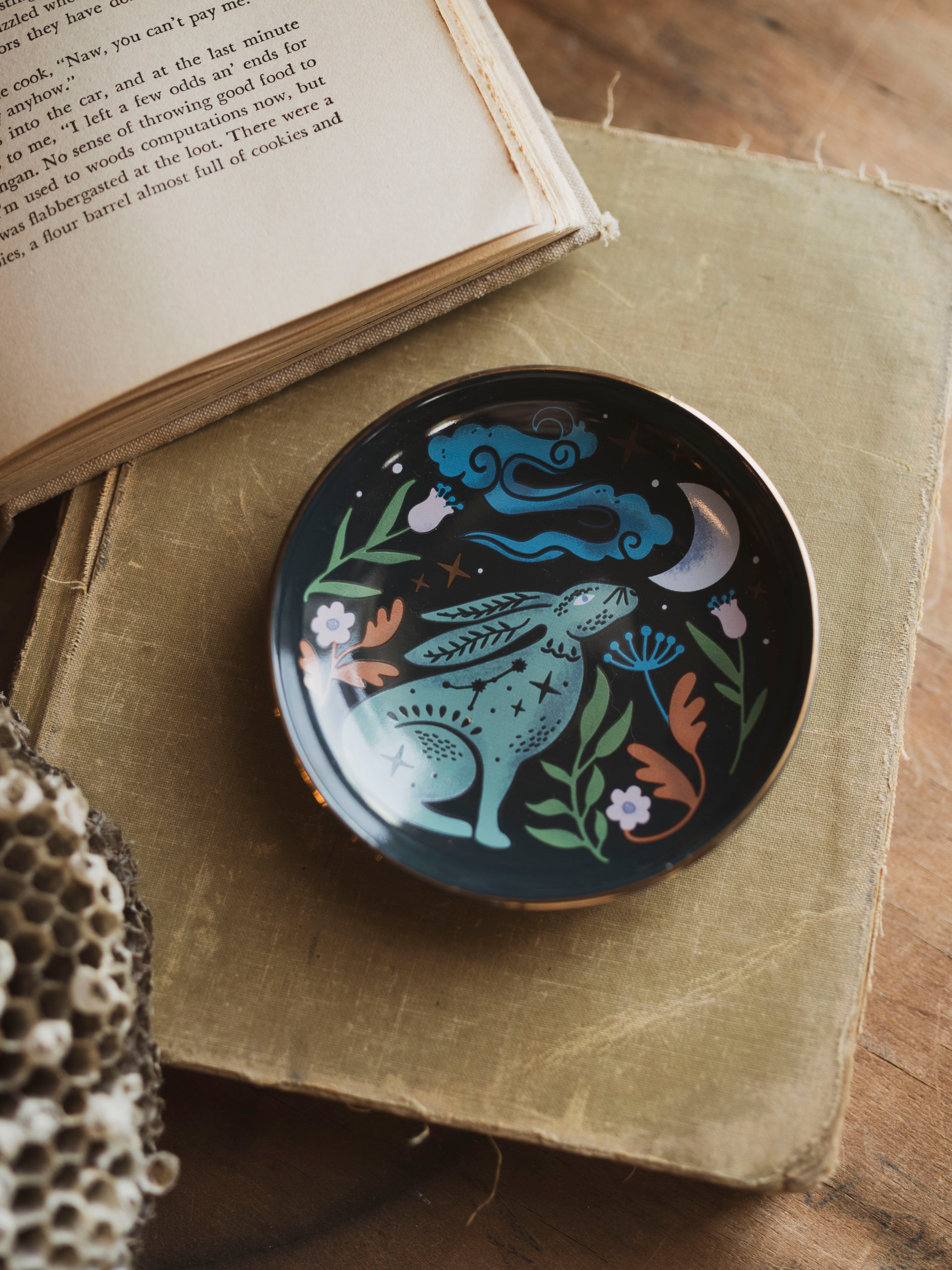 Hare Ceramic Trinket Dish, HD1347