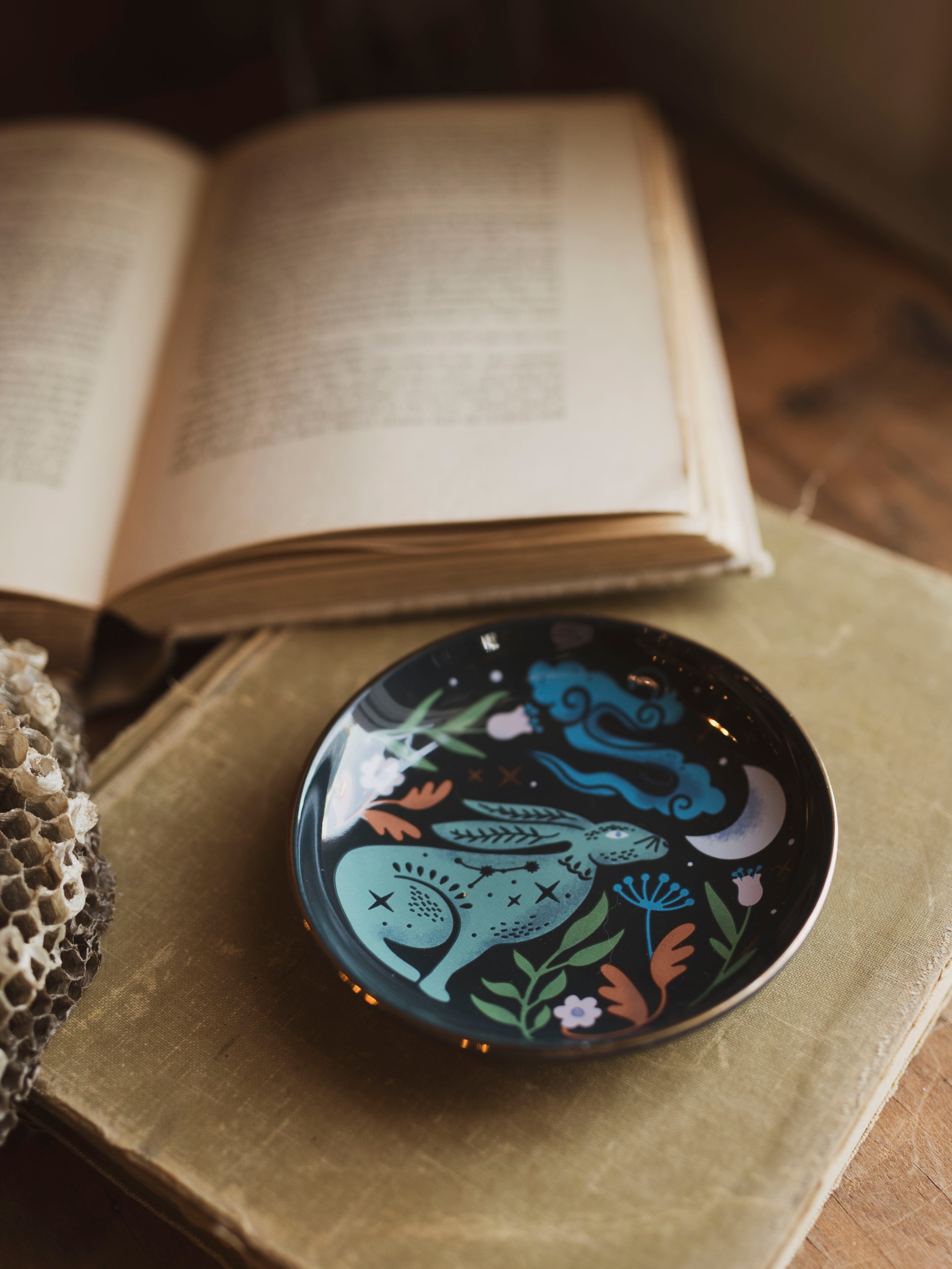 Hare Ceramic Trinket Dish, HD1347