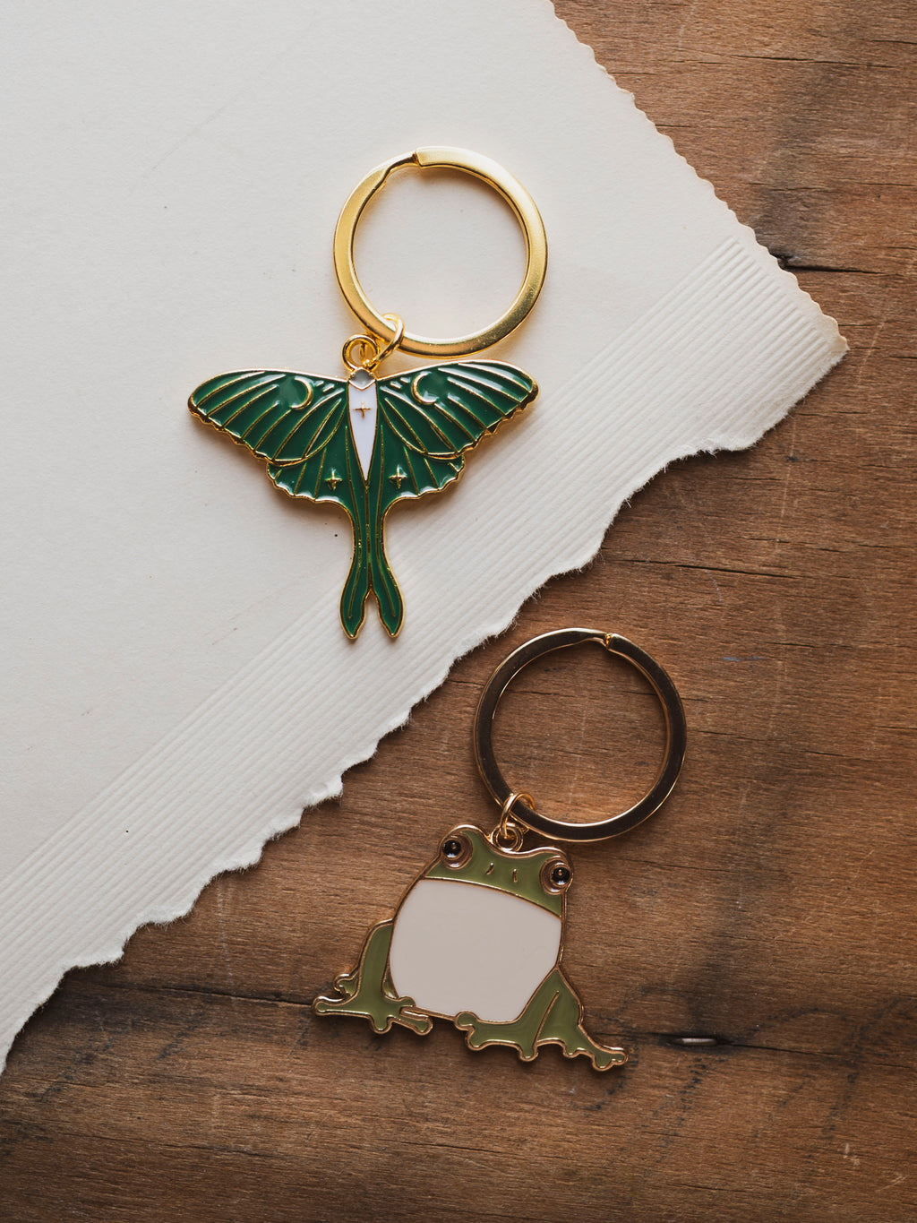 Enamel Keyring, CA1270