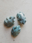 Blue Marble Frog Figurine, RM136