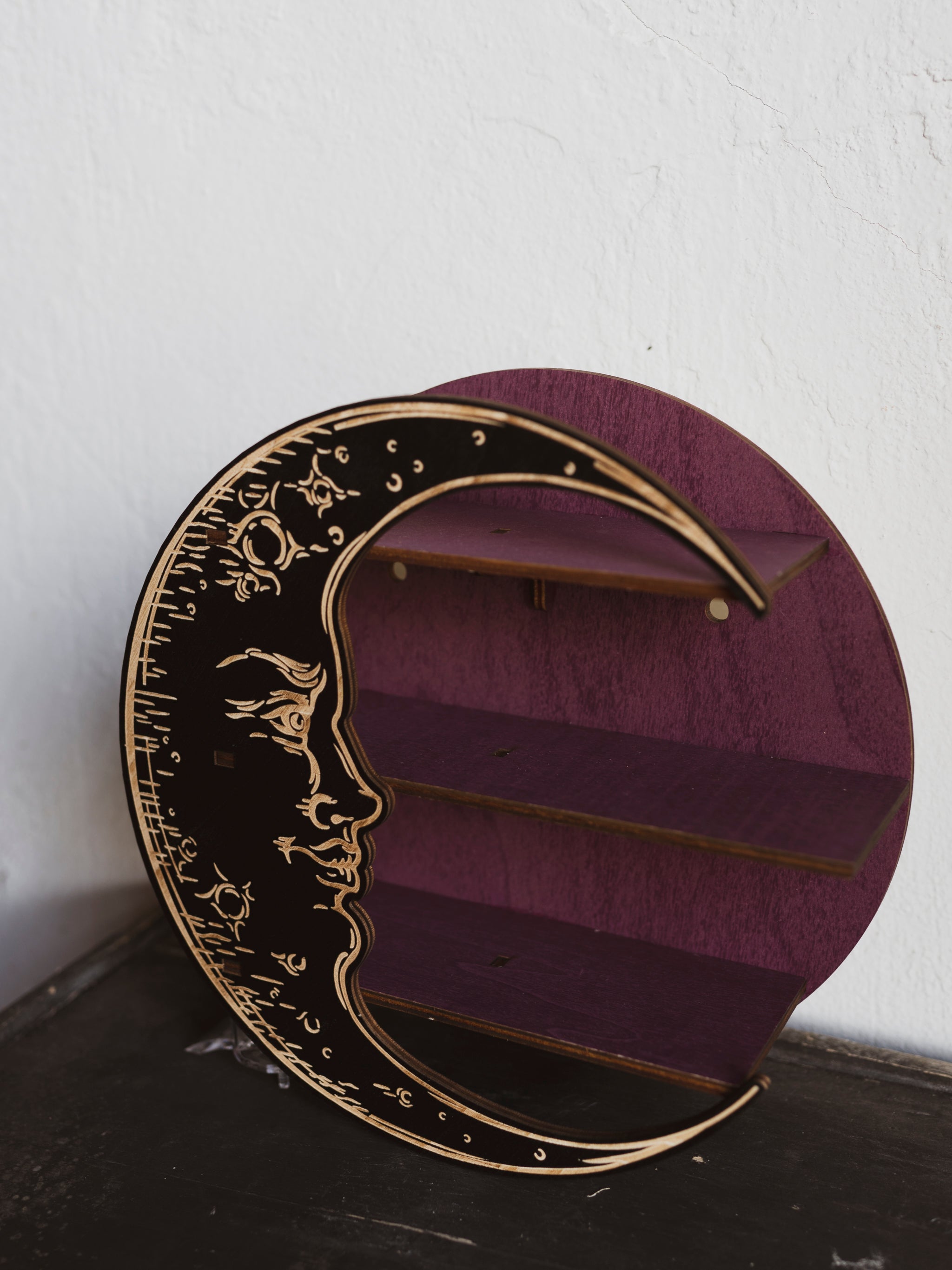 Wooden Moon Shelf, HD919