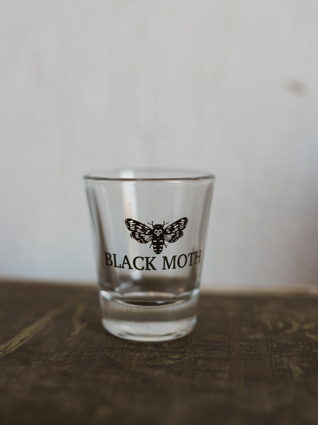 Black Moth Shot Glass, HD963