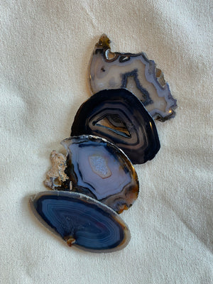 4-5" Assorted Colored Agate Slice, RM85