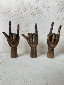 7" Wooden Artist Model Hand, HD511